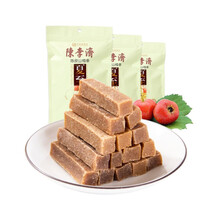 陈李济 陈皮山楂条山楂片山楂糕山楂办公室休闲零食果干小吃175g/袋装 陈皮山药山楂条3袋装