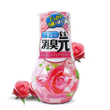 日本小林制药消臭元卫生间芳香剂液体空气清新剂厕所卧室香水去味 玫瑰花香