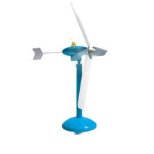 探索小子风能动力发电站模型steam儿童科学实验小学生diy手工科技小制作小发明材料自装玩具生日礼物