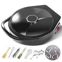 家用自动恒温电饼铛烤饼机煎饼机双面加热悬浮蛋糕机煎烤机电饼档 小号加豪华礼包