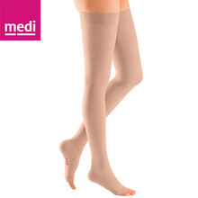 medi 德国进口压力袜加强款二级压力长筒袜静脉曲张袜医用弹力袜男女肤色露趾II
