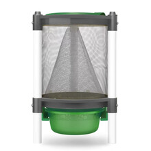 格林盈璐器家用捕苍蝇一扫光自动捕蝇机养殖场灭蝇灯灭蝇器餐厅饭店灭蝇笼捕蝇笼户外商用抓捉机捕捉器 GW007大型苍蝇机+加进口诱导剂2包