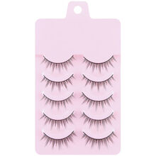 cos少年萌妹假睫毛硬梗尖尾浓密纤长仿真舞台上睫毛芭比大眼 一盒上睫毛 H028