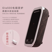 日本岩房Gle520电陶茶炉 玻璃泡茶茶壶茶具烧煮水壶铸铁壶家电电茶炉煮茶器电碳炉 Gle500黑檀运动版1200W（电磁茶炉） 1件