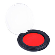 得希 按指纹专印台印泥 指模印油  按捺印台 指纹采集印台 不沾手指 指纹印台 红色