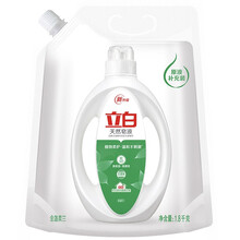 立白天然皂液1.8kg袋装洗衣液植物柔护深层洁净促销 立白天然皂液1.8kg*1袋