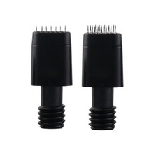 【妮丽雅】雾眉针系列圆3圆5针手工打雾针双排打雾针纹绣针片 黑色轻氧针（一对）