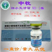 中牧 猪细小病毒灭火疫苗 猪细小病毒疫苗 猪疫苗 中牧细小 兽用 20*10瓶