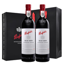 国际	【奔富一级授权店铺】奔富 Penfolds 红酒/白葡萄酒 澳洲进口葡萄酒 750ml*2瓶 礼盒装 奔富389 BIN389