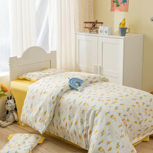 崇阿 被套 儿童被套A类40s全棉被套150x200cm 单被套-卜卜鹿 150x200cm