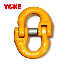 台湾YOKE原装进口蝴蝶扣G80级8-015-06
连接扣锻造合金钢连接环 黄色 1.12T 48