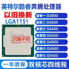 G3900 G3930 G4400 G4500 G4560 G5400 1151 CPU 处理器 套餐一