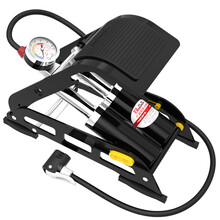 欧耐脚踩打气筒高压便携式篮球自行车电动车摩托车汽车充气泵