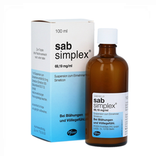 【JD物流】sab simplex德国进口新生儿西甲硅油 婴幼儿童宝宝胀气缓解肠绞痛滴剂 /咀嚼片 滴剂100ml 0岁以上