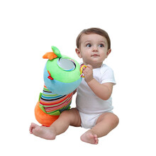 婴儿多功能辅助学爬行滚筒 学步 益智健身趴趴爬学爬玩具！ 条纹安全镜爬筒