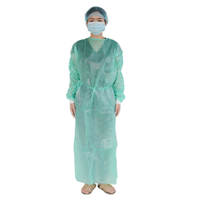 【现货速发】华卫 医用隔离衣一次性手术服防护服隔离服男女通用防疫服 双层PE一次性防护服5件装