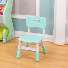 贝琪雅儿童椅子靠背家用小椅子大人幼儿园宝宝塑料加厚小板凳批发小凳子 薄荷绿凳子