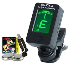 JOYO卓乐 民谣吉他调音器尤克里里小提琴通用电子初学者专用十二平均率校音器 JT-01+换弦工具+1弦2电池