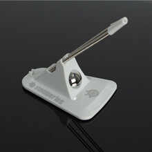 鼠标线夹固器 鼠标线夹固线器夹线器电竞游戏职业玩家外设 ie3.0 io1.1加重通用 白色信仰版 信仰版=LOGO