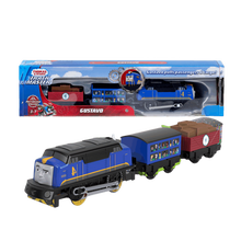 托马斯和朋友（THOMAS&FRIENDS） 托马斯电动小火车头轨道车厢儿童男孩玩具套装 【电动】BMK93古斯塔沃