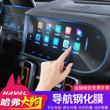 速饰 2021款哈弗大狗导航膜钢化膜长城哈佛大狗中控仪表屏幕保护贴膜改装 哈弗大狗钢化膜（导航+上下仪表）3片-蓝光