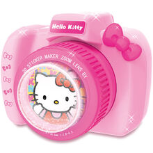 迪士尼魔法贴纸机儿童玩具可爱卡通冰雪奇缘2女孩手工diy3d立体打印机节日礼物 凯蒂猫贴纸机KT-8555