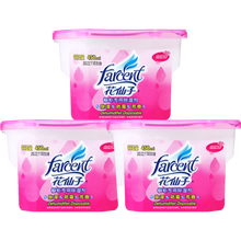 花仙子 除湿剂除湿盒衣柜室内去湿干燥剂 家用吸湿袋防霉剂房间防潮剂活性炭吸湿盒 玫瑰香*3盒