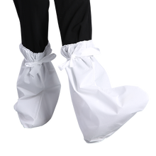 可孚 一次性医用防护鞋套隔离防护鞋套医用防水防尘 【现货速发】长筒医用防护鞋套（三双6只）