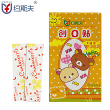 约斯夫卡通创可贴少女可爱防水创口贴弹性透明透气止血创口贴 卡通型20贴装*3