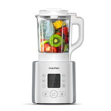 海牌HP-898H加热破壁料理机破壁机智能家用果汁机早餐机榨汁机干豆磨粉豆浆机 白色