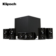 杰士（Klipsch） HDT-600 家庭影院 5.1电视音箱 卫星式影院 组合音响 客厅影院 套装(sub-8II有源低音炮)