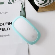 奴玛尼 适用于苹果鼠标magic mouse2保护套壳硅胶无线蓝牙二代秒控鼠标垫创意 蓝色(鼠标硅胶保护套) 标配
