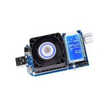 适用可调电子负载电阻 usb假负载qc3.0诱骗器 快充充电器充电宝测试仪 KZ25(4A/25W)