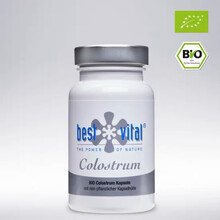 瑞士Best vital欧盟有机认证牛初乳增加兔疫力抵抗力60粒孕妇儿童