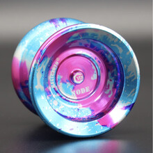 鬼手 悠悠球 Y01node溜溜球竞技比赛金属花式 蓝粉银酸洗(送配件)