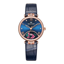 格林(grand prix)瑞士进口手表女腕表女士手表小众防水石英表防水百搭