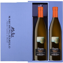 国际	【巴罗洛侯爵酒庄】意大利阿斯蒂莫斯卡托起泡葡萄酒barolo Moscato Asti DOCG 礼盒双支装（750ml*2支酒）