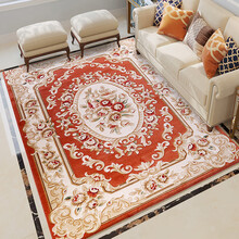 东升地毯欧式客厅沙发茶几毯高密立体剪花加厚美式房间卧室满铺床边可机洗 MZ-02P 160*230cm