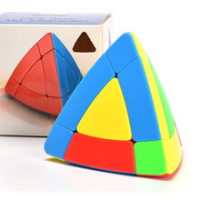 圣手 三阶魔塔魔方 送教程 异形魔方 四轴类异型 儿童创意益智玩具 三阶魔塔