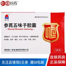 独一味 参芪五味子胶囊 0.25g*24粒/盒 1盒装
