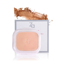 ZA新能真皙嫩白两用粉饼粉芯9g SPF20PA++ 保湿左香控油遮瑕干湿两用 32#自然色偏粉