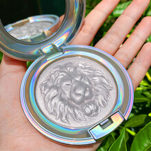 原画师高光闪粉一体珠光细闪提亮粉饼钻石神仙生姜鼻影修容盘 01#银色极光