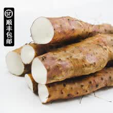 顺丰速运 蔬果哆 焦作温县特产 新鲜山药 垆土铁棍 淮山药 20年新货  粉面糯 2.5kg 五斤装 气柱防震包装 (50-55)cm