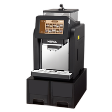 世雅现磨磨豆自动奶泡家用咖啡机商用办公室奶茶店意式扫码支付全自动便利售卖智能咖啡机 经典黑色 现磨咖啡机黑色标配