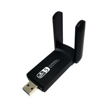 同福茂 免驱动笔记本台式电脑1200M千兆USB双频5G无线网卡WiFi接受发射器 1200M 双天线【光驱版】
