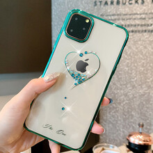 森比特 iphone11pro max手机壳11pro透明硬壳保护套苹果11施华洛世奇