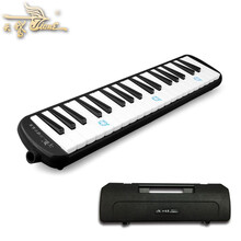 天鹅37键全乐理口风琴小学生专用课堂练习成人初学者专业演奏乐器 37键塑盒黑色+全套赠品