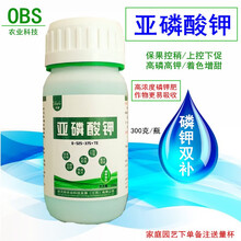 亚磷酸钾柑橘控稍控旺磷酸二氢钾膨大增产果树保花保果水溶叶面肥 300g/瓶