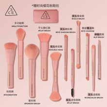3CE BRUSH 11支化妆刷套装粉底刷子眼影刷散粉刷腮红刷面膜刷美彩妆口红刷高光刷遮瑕刷粉底液刷 10件套