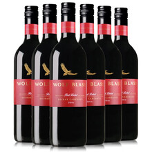 国际	纷赋（WOLF BLASS）奔富纷赋系列 澳大利亚原瓶进口红酒 设拉子赤霞珠红葡萄酒 750ml *6瓶 整箱装